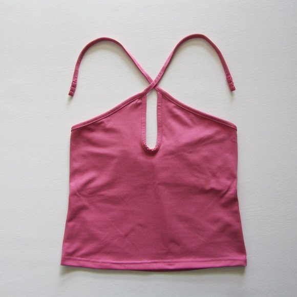 New Women’s Girl’s Sun Streak by Newport News Pink Swim Beach Ware top size 8 - Picture 3 of 11